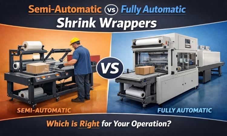 semi-automatic vs fully automatic shrink wrappers