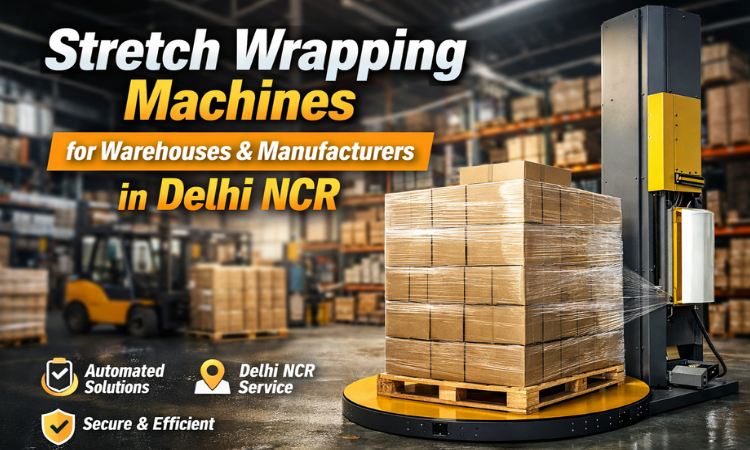 stretch wrapping machines in delhi ncr