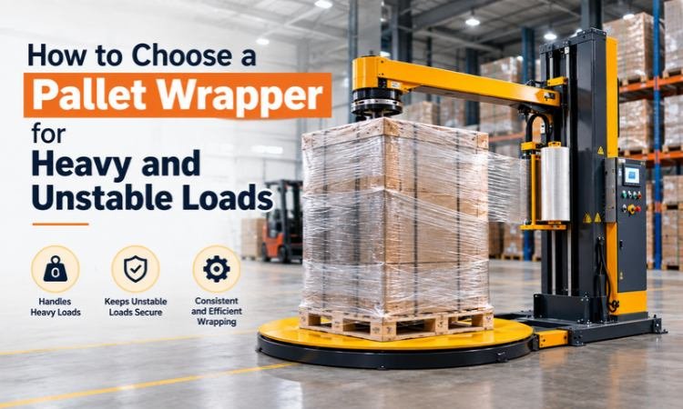 Pallet Wrapper for Heavy & Unstable Loads