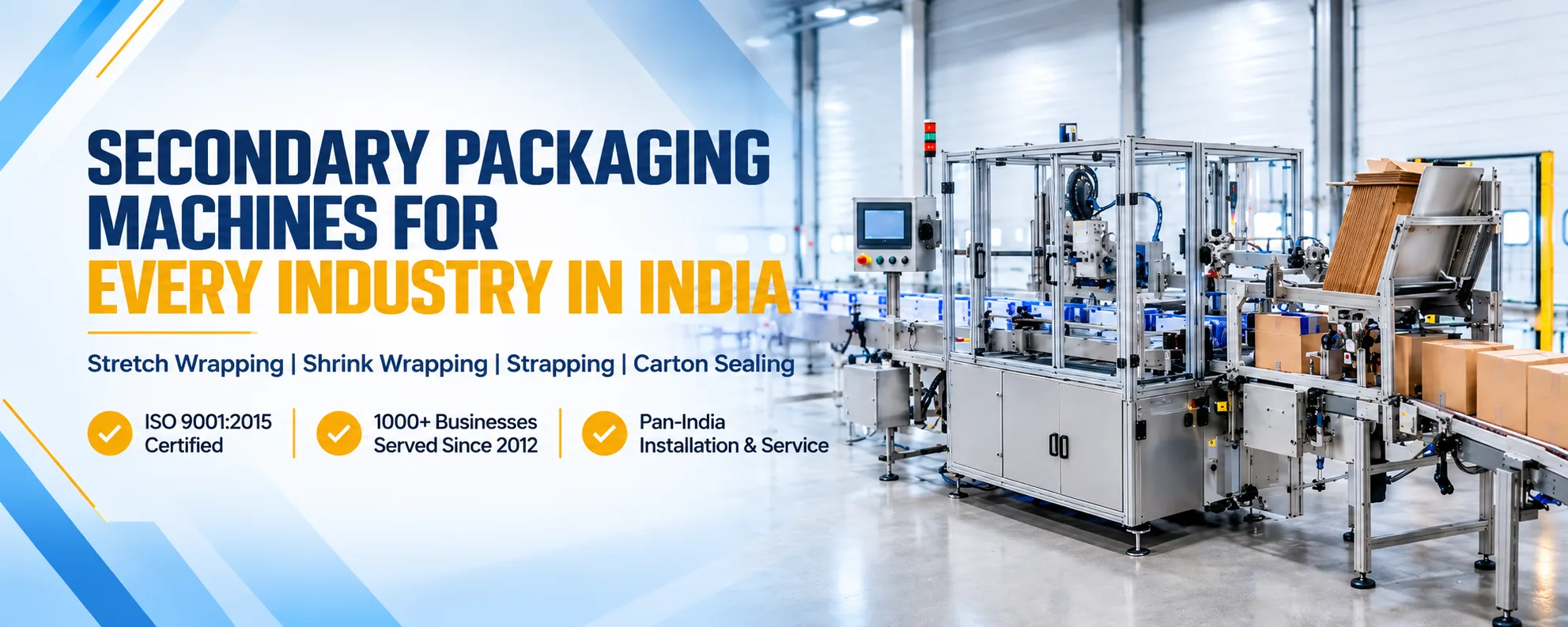 Secondary Packaging Solutions Banner